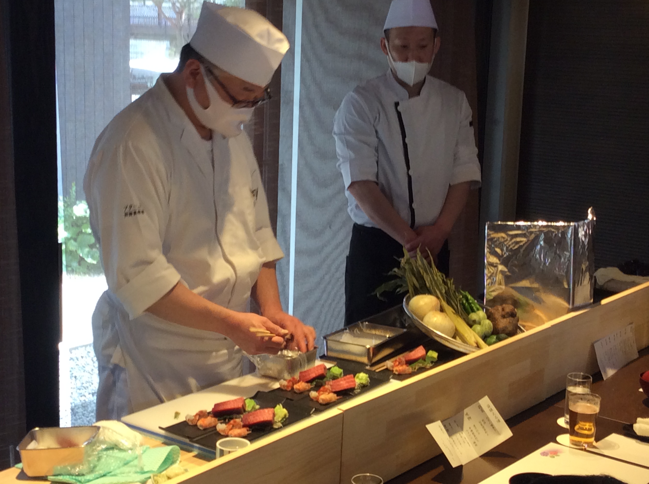 食のイベント（和会席　苗植える頃）